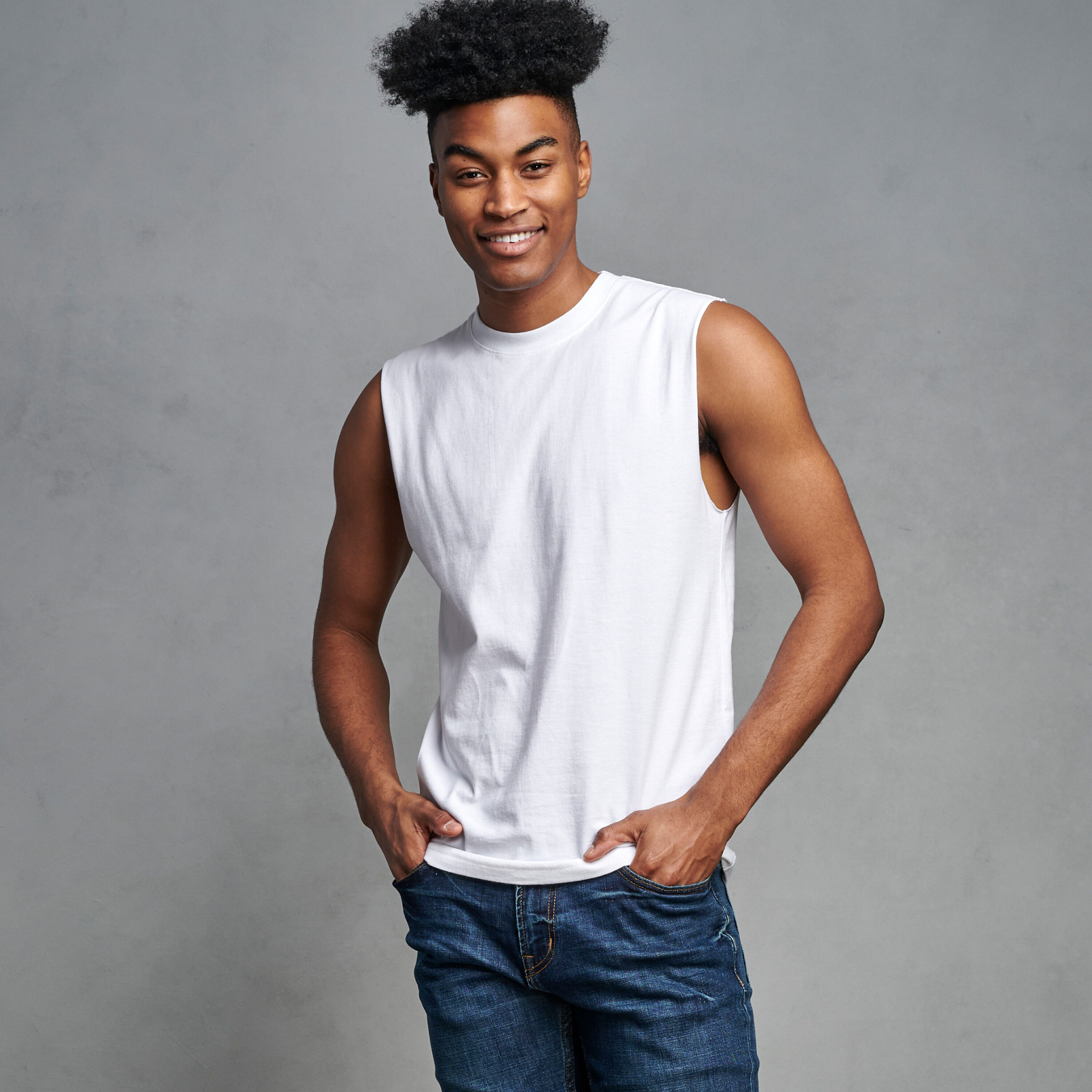russell muscle shirt