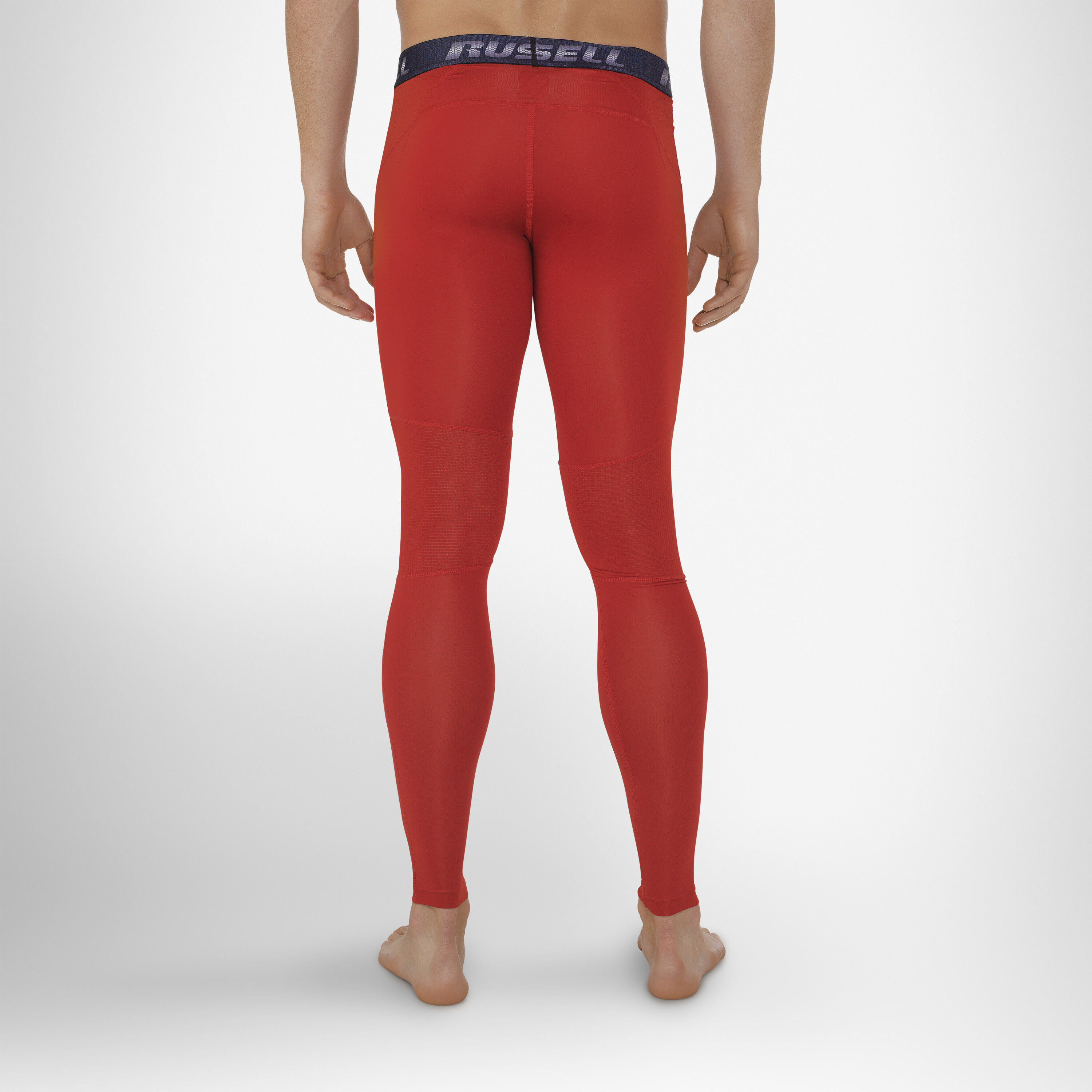 red nike compression tights