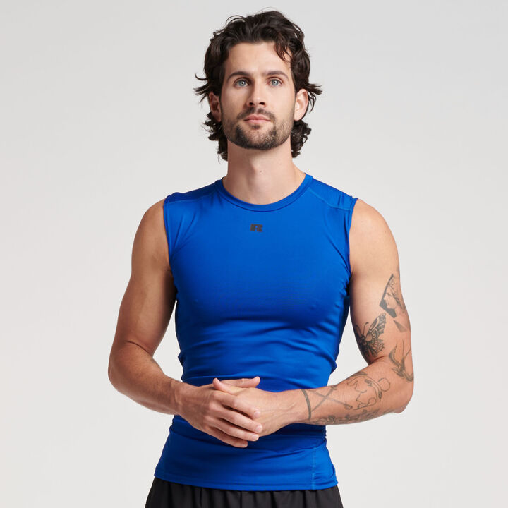 Russell Athletic Men's Cotton Performance Muscle Tank Top