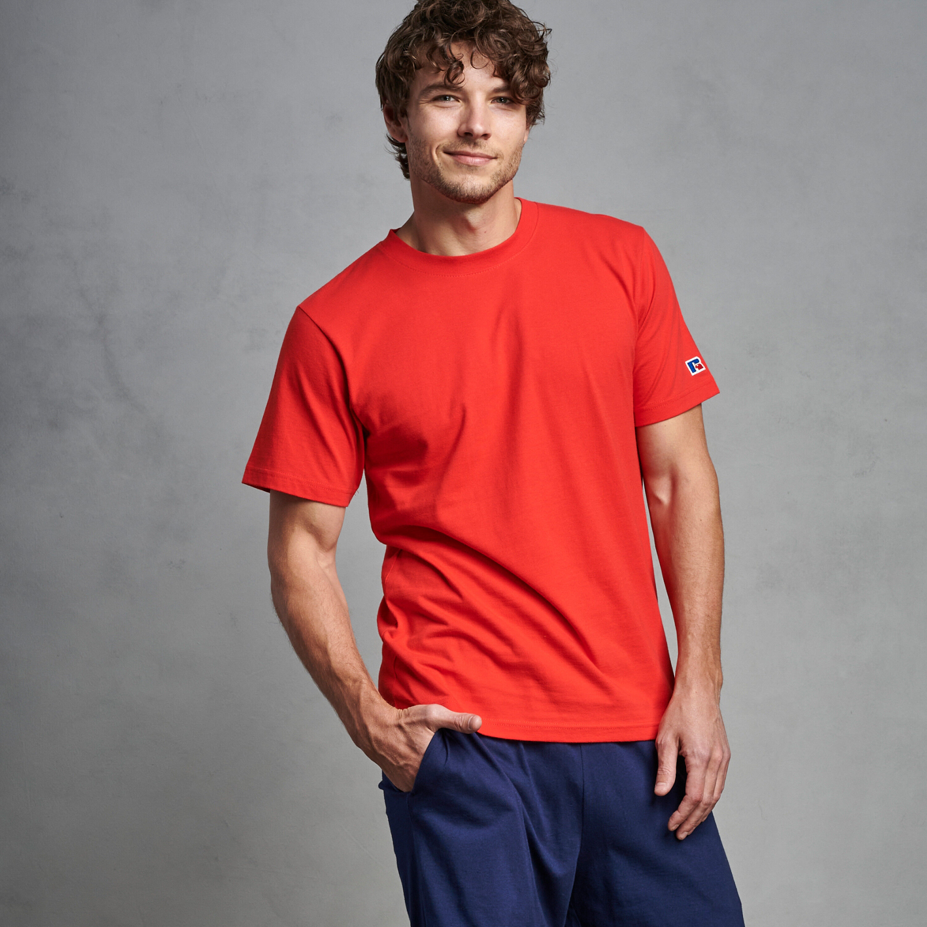 red t shirt mens fashion