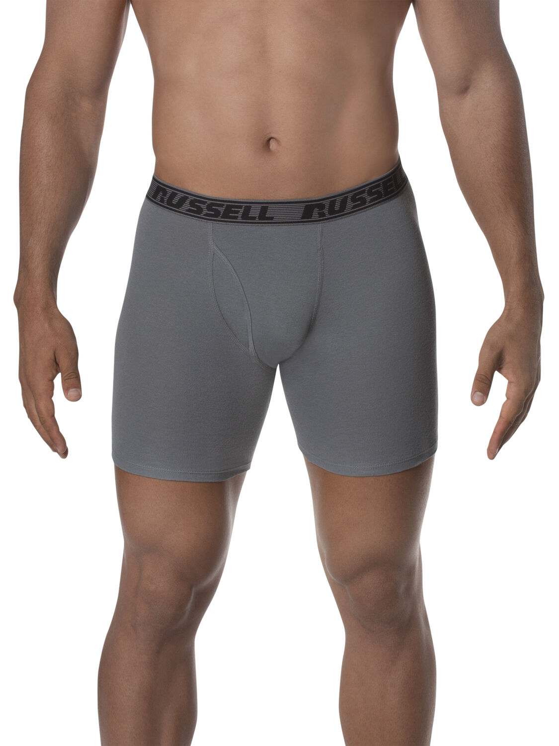 Russell Athletic Men's Renault Boxer Brief 4 Pack