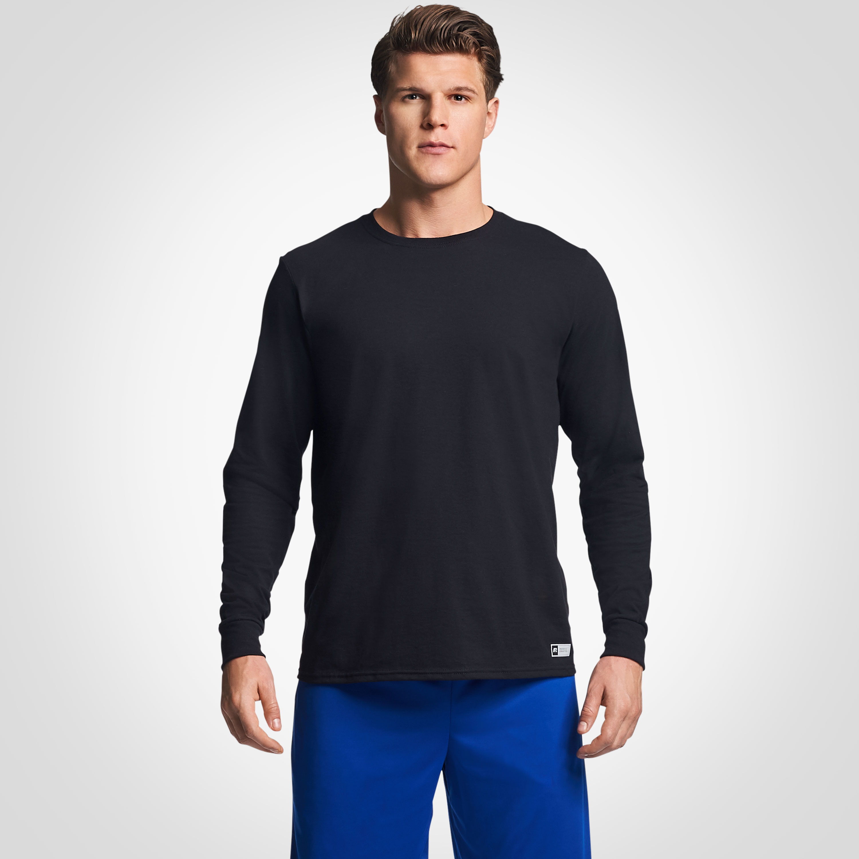 russell training fit shirts