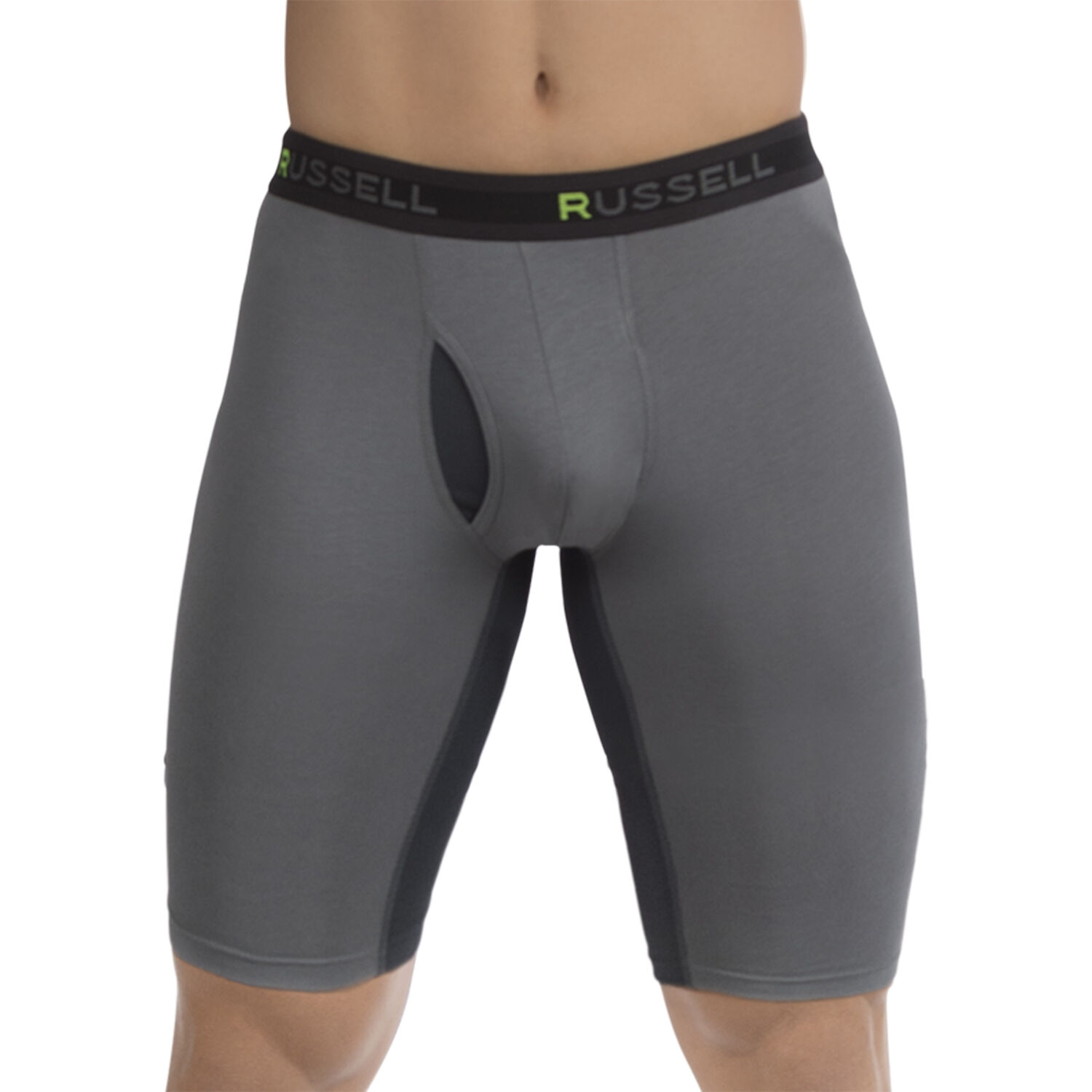 Russell Men's Assorted Short Leg Core Performance Boxer Briefs
