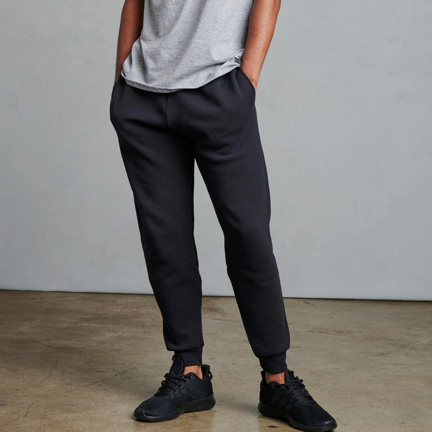 Xersion Men's Gray-Black Workout Jogger Taper Pants Sz Med Activewear  Quick-Dri