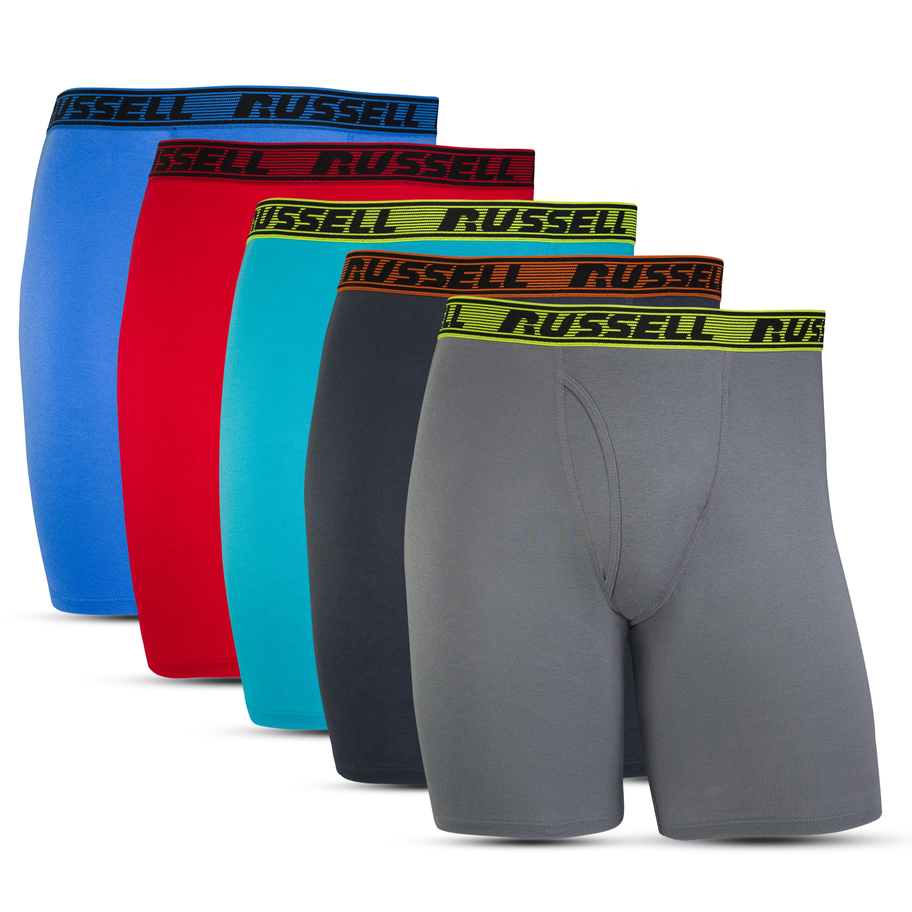 Russell Athletic, Underwear & Socks, Russell Boxer Briefs 2 Pack Long Leg