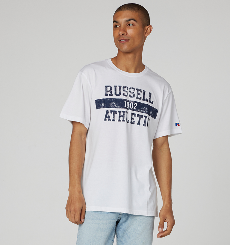 Russell Athletic Iconic Twill Sweatshirt Blue –